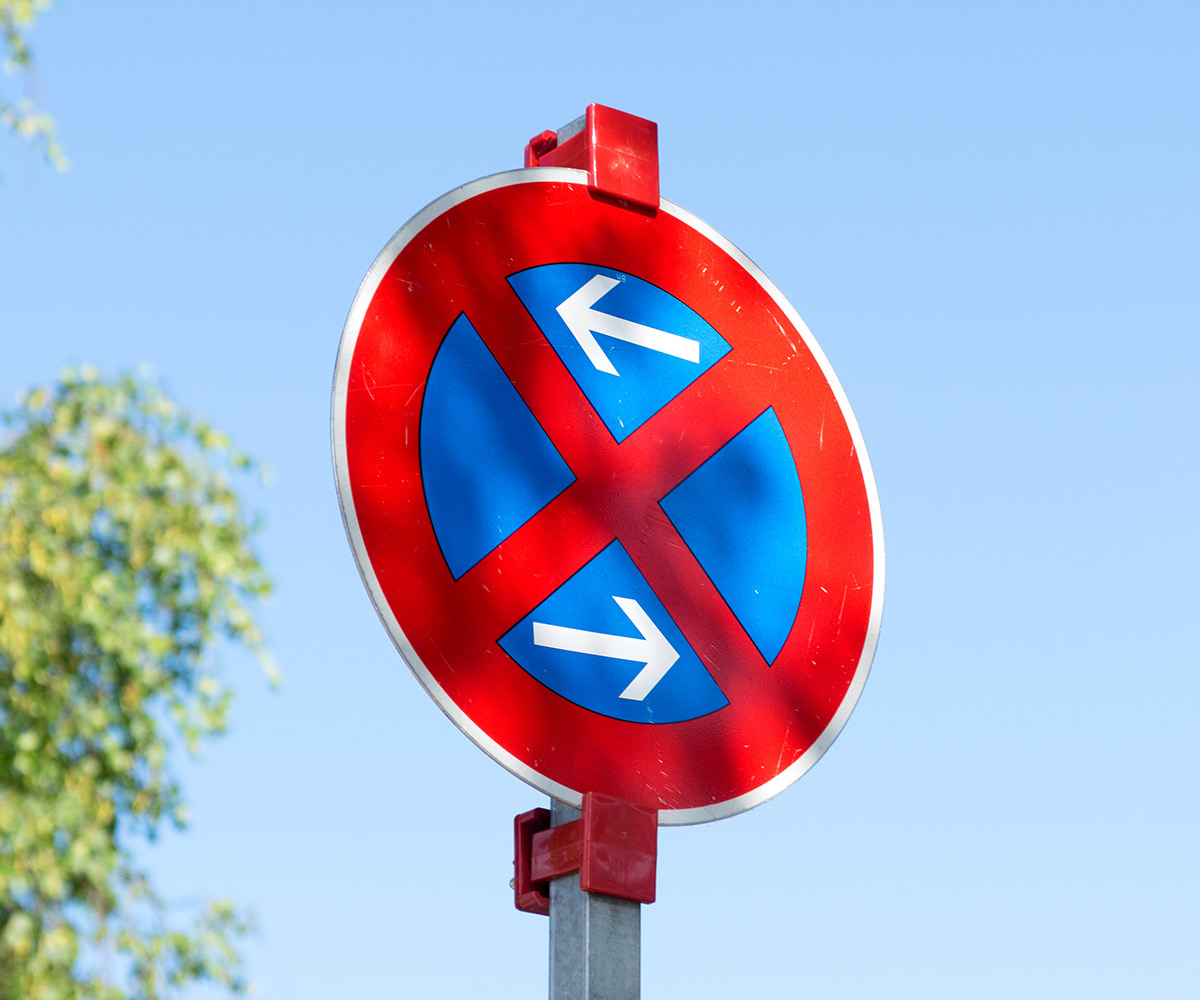 Halteverbotszonen, Halteverbotsschilder für Ihren Umzug